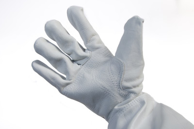 Leather Vented Gloves - Double Palm