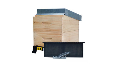 Ready-To-Go 2 Storey Hive Dipped incl. Waxed Plastic Frames - 3/4 Depth (Premium)