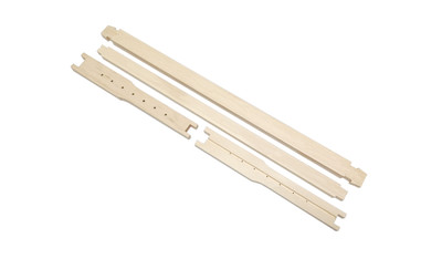 Flat Pack Hoffman Frame 35mm Plain End Bar and Grooved Bottom Bar - Full Depth