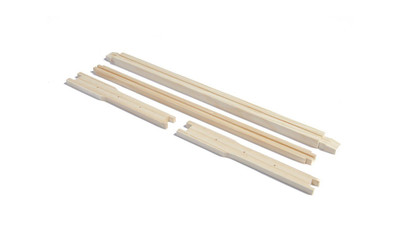 Kitset Hoffman Frame 35mm Grooved Bottom Bar - Full Depth